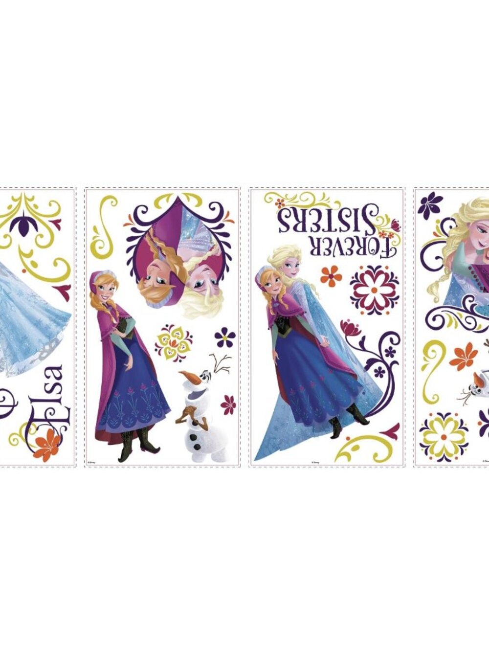 Disney Frozen Spring Peel and Stick Wall Decals by